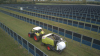 So könnte eine Agri-Photovoltaikanlage aussehen. 