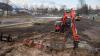Die Arbeiten zum barrierefreien Ausbau des Skate- und Bikeparks haben begonnen.