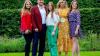 König Willem-Alexander mit seinem Töchtern und Ehefrau Máxima.