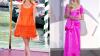 Anya Taylor-Joy in Orange und Pink