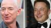 Jeff Bezos (li.) und Elon Musk wollen beide Tourismus ins All etablieren.