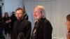 Björn Ulvaeus (l) und Benny Andersson, Mitglieder der schwedischen Popgruppe Abba, stehen bei einem Intview in London. ABBA veröffentlicht zum ersten Mal seit vier Jahrzehnten neue Musik, zusammen mit einem Konzert, bei dem das Quartett komplett digital auftreten wird. 