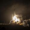 Die SpaceX Falcon 9 Rakete startet mit dem Double Asteroid Redirection Test (DART) an Bord vom US-Bundesstaat in Richtung des Asteroiden. 