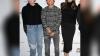 Shiloh und Pax mit ihrer Mutter Angelina Jolie in Los Angeles.