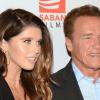 Arnold Schwarzenegger mit seiner Tochter Katherine.