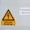 Die Batterie einer Photovolkaik-Anlage in Salem ist am Samstag in Brand geraten. (Symbolbild)