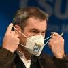 Markus Söder wurde positiv auf das Coronavirus getestet.