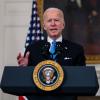 Joe Biden hat seinen Fahrradsturz gut verkraftet.