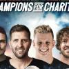 (v.l.n.r.): Mats Hummels, Dirk Nowitzki, Mick Schumacher und Sebastian Vettel sind nur vier der teilnehmenden Stars bei "Champions for Charity 2022".