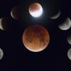 Diese beeindruckende Collage hat Robert Blasius bei der Mondfinsternis 2015 gemacht. 