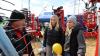 Influencerinnen unterwegs: Sabrina Immler (links) und Theresa Diesel beim Besuch der Agarschau Allgäu am Freitag.