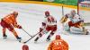 Mit 1:2 hat der ESV Kaufbeuren am Dienstag das vierte Spiel der Playoff-Serie gegen den EV Landshut verloren. Trotz kämpferischer Leistung musste sich der ESV vor 3.100 Zuschauern geschlagen geben. Nun ist die Serie mit 2:2 ausgeglichen.