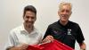 Nico Nollenberger mit dem Sportlichen Leiter Esad Kahric