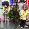 Am Ende erstrahlten die Bäume auf dem Gersthofer Rathausplatz in weihnachtlichem Glanz