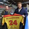 Gemeinsam wurden Bastian Hitzelberger (links) und Christoph Seitz 2007 mit den Junioren des ESV Kaufbeuren Deutscher Meister. Am Freitag stehen sie sich als Trainer des ESV Türkheim und des EV Bad Wörishofen gegenüber.