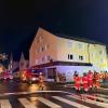 In Bad Wörishofens Innenstadt lief kurz vor 22 Uhr ein Feuerwehreinsatz an.