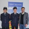 Eine dauerhafte und langfristige Lösung für die Führungskrise bei der Feuerwehr Kellmünz ist noch nicht in Sicht. Unser Bild zeigt (vonr echts) Bürgermeister Michael Obst, Notkommandant Heiko Lifka und Stellvertreter Jannick Mayerhofer.