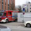 Zu einem Schwelbrand beim Diako in der Innenstadt ist die Feuerwehr Augsburg am Donnerstagvormittag gerufen worden.