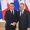 Macron und Tusk beraten über Ukraine.