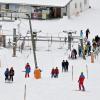 Das Wetter spielte allerdings nur teilweise mit - am Sonntag hingen Nebel und Wolken in vielen Skigebieten.