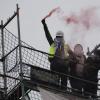 Nach Angaben der Besetzer waren 80 Protestierende vor Ort.