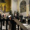 Die Jakobskirche in Friedberg ist ausverkauft, wenn dort die Bläser der Berliner Philharmoniker im Rahmen des Friedberger Advents auftreten.