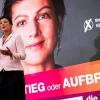 Sahra Wagenknecht ist das Gesicht ihrer jungen Partei BSW - vor allem im Wahlkampf (Archivbild).