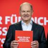 «Mehr für dich»: Der Slogan der SPD zur Wahl. Die Partei um Olaf Scholz setzt auf gute Löhne und soziale Sicherheit.