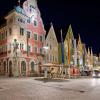 Die Maximilianstraße mit Rathaus und Marienplatz ist das Herz der Mindelheimer Altstadt.