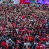 Weil er beim Public-Viewing der EM-Partie Türkei gegen Tschechien in Stuttgart Menschen mit einem Messer verletzt und verfolgt haben soll, steht ein junger Mann vor Gericht in Stuttgart. Die Anklage lautet auf versuchten Mord in sechs Fällen. (Archivbild)