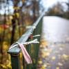 Der Tatort: Eine Fußgängerbrücke beim Englischen Garten