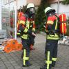 Die Freiwilligen Feuerwehren Aichach, Kühbach und Hollenbach waren bei dem Brand im Stieglbräuhof im Einsatz.