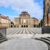 Chemnitz von seiner schönsten Seite: der Theaterplatz. 