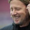 Mainz-Coach Bo Henriksen hat nach den jüngsten Erfolgen viel zu lachen.