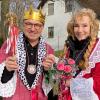 Prinz Karneval und Jungfrau des Kölner Dreigestirns: Thomas und Angelika Miller.