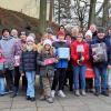 Die Gewinner der Weihnachtsverlosung am vierten Adventssamstag in Krumbach.