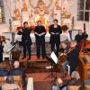 Das traditionelle Konzert mit geistlicher Abendmusik in der Vöhlinkapelle kam beim Publikum gut an und erhielt großen Applaus.