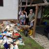 Auch der frühere Zweite Bürgermeister Alfred Sigg in der Schützenstraße war vom Hochwasser betroffen. Viele seiner Bücher sind in den Fluten untergegangen.