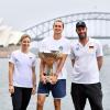 Das deutsche Team um Alexander Zverev (Mitte) gewann 2024 den United Cup.