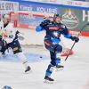 Grund zur Freude: Charles Bertand jubelt über das Tor zum 1:0. Am Ende besiegte er mit dem ERC Ingolstadt München mit 3:2 nach Penaltyschießen. 