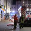 Am Donnerstagabend hat es in einem Café am Augsburger Königsplatz gebrannt.