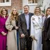 Königin Máxima und König Willem-Alexander reisen mit ihren Töchtern (von links) Prinzessin Ariane, Kronprinzessin Amalia und Prinzessin Alexia nach Argentinien.