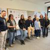 Bereit für die Gemeinschaftsaktion „Liebesparkour“ an den Beruflichen Schulen Wittelsbacher Land: (von links) Sandro Marijic (Jugendmigrationsdienst der Diakonie), Sylvia Noder (Schwangerschaftsberatung), Christina Hüßner (Gesundheitsregion plus), Arif Kökten (Psychosozialer Dienst), Götz Gölitz (Bildungsbüro), Ümmü Aydin (Integrationslotsin der Freiwilligenagentur), Eva Rösch (Bildungsbüro), Cornelia Westphal (Schwangerschaftsberatung) und Matthias Matuschka (Kreisjugendpfleger). 