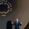 Club-WM: FIFA-Präsident Gianni Infantino spricht während der Auslosung für das Großevent.