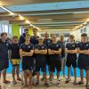 Mit viel Teamgeist haben sich die Schwimmer der SSG Günzburg-Leipheim gesteigert. Unser Bild zeigt hinten (von links) Frank Anderhoftstadt, Johannes König, Kim Untersehr, David Lerch, Benedikt Nöß, Bernd Jackstädt, David Veh, Jakob Klement sowie vorne Jakob Lerch, Manfred Klimke und Noah Lerch.