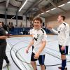 Der SV Cosmos Aystetten bejubelte den Titel bei der Augsburger Landkreismeisterschaft im Hallenfußball.