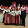 Ehrende und Geehrte (von links):  Stefanie Fuchsberger, Anne Henke, Alexandra Ebel, Lisa Schmid, Karlheinz Banik