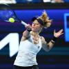 Laura Siegemund zeigte im Mixed eine starke Vorstellung.