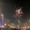 So sah es um Mitternacht in der Maximilianstraße aus. Trotz Böllerverbot gab es ein Feuerwerk. 