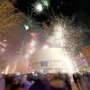 Ulm - Ulmer Münsterplatz - Silvester 2024/2025 - Feuerwerk - Raketen - Böller - Feuerwerkskörper  -   - 